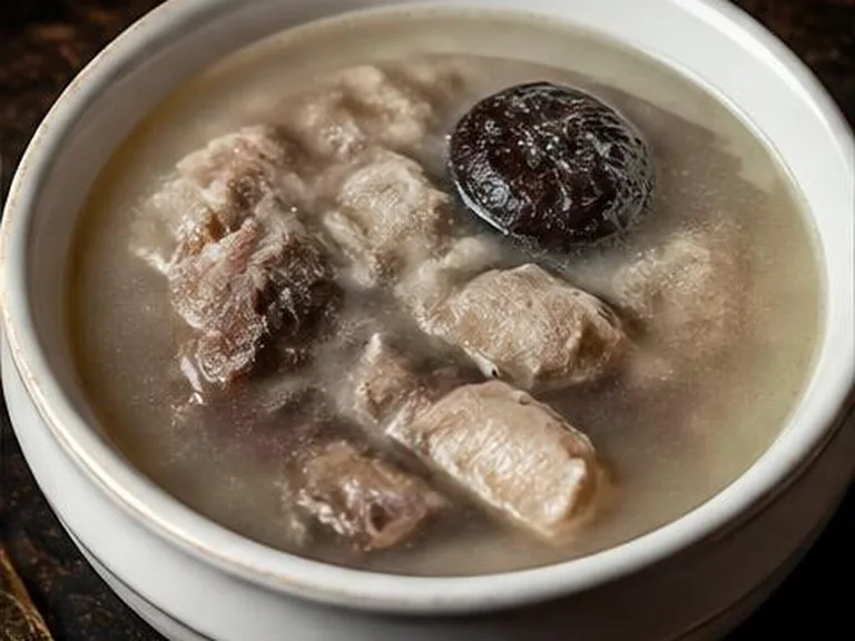 مرق كلة باچة — Kala Pacha Broth
