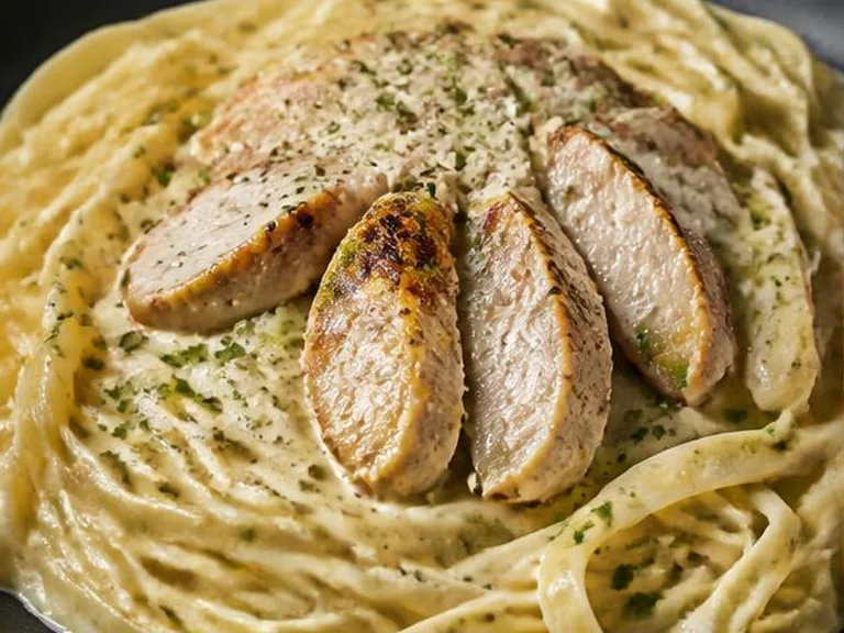 باستا الفريدو — Chicken Alfredo