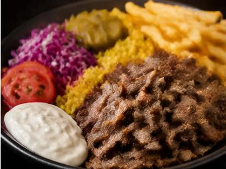 صحن شاورما — Shawarma Plate